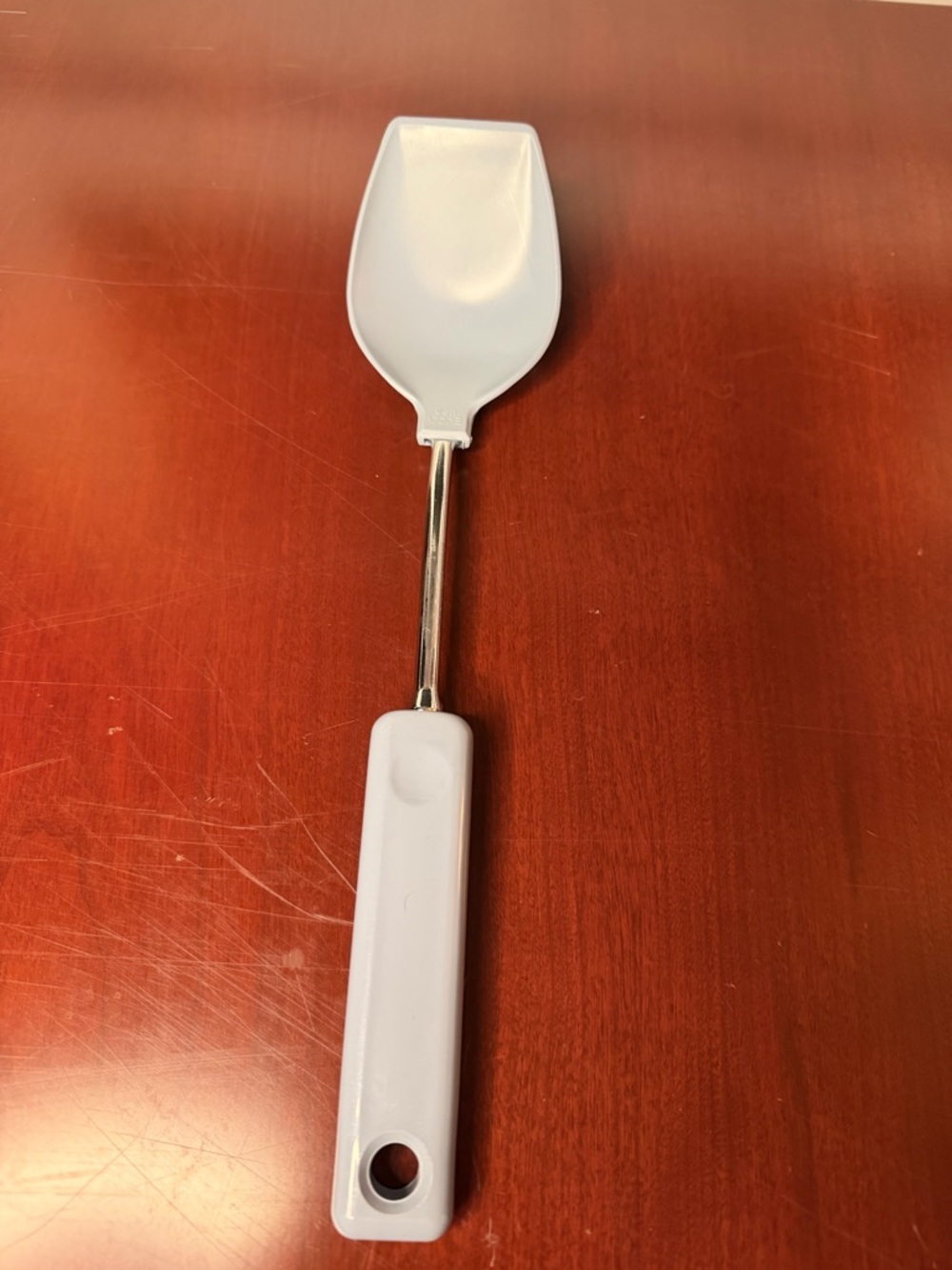Vintage EKCO Gray Heat Resistant Spatula Spoon Plastic Handle Cooking Utensil